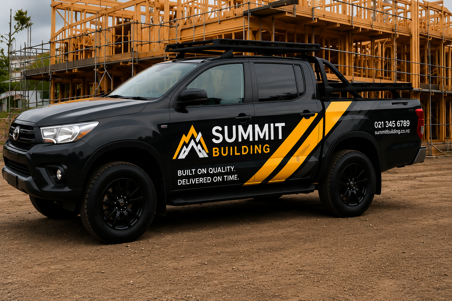 Trade Vehicle Wrap